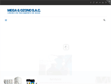 Tablet Screenshot of megaozono.pe